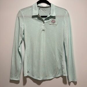 Like new, Adidas golf long sleeve collar shirt.